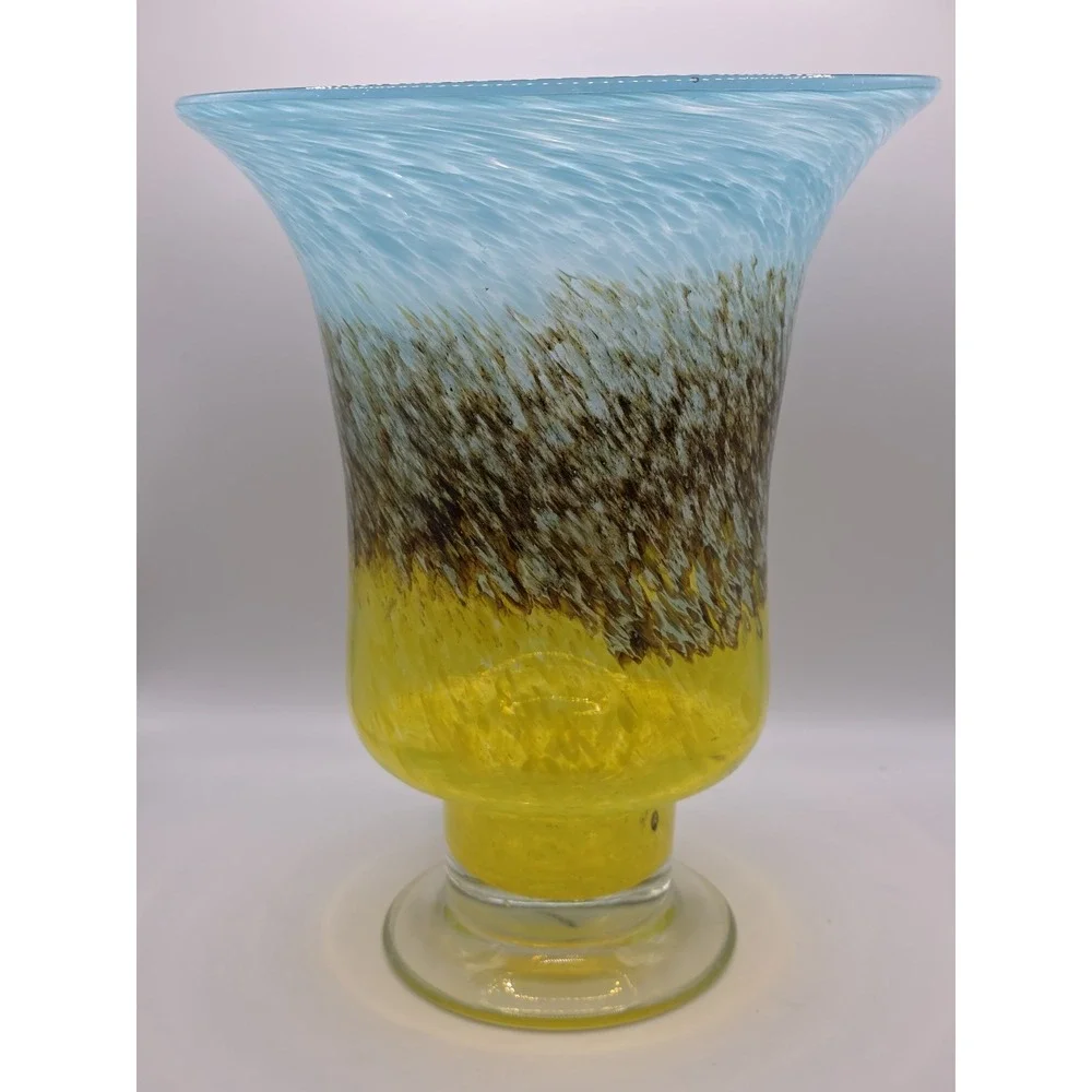 Blue Brown Lime Yellow Smear Spots 10
